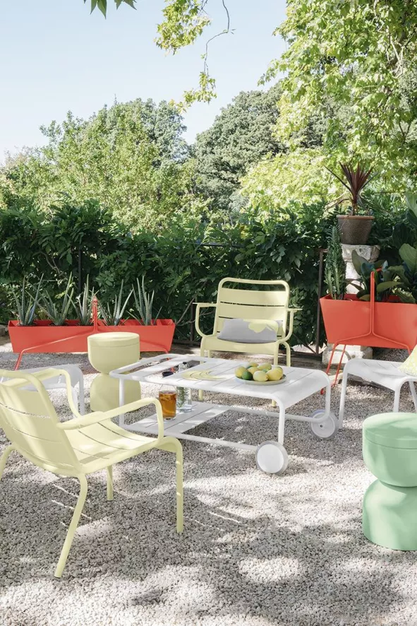 Fermob Basket Plantenbak Long Red Ochre 7 Fermob Basket Plantenbak Long Red Ochre - Afbeelding 7