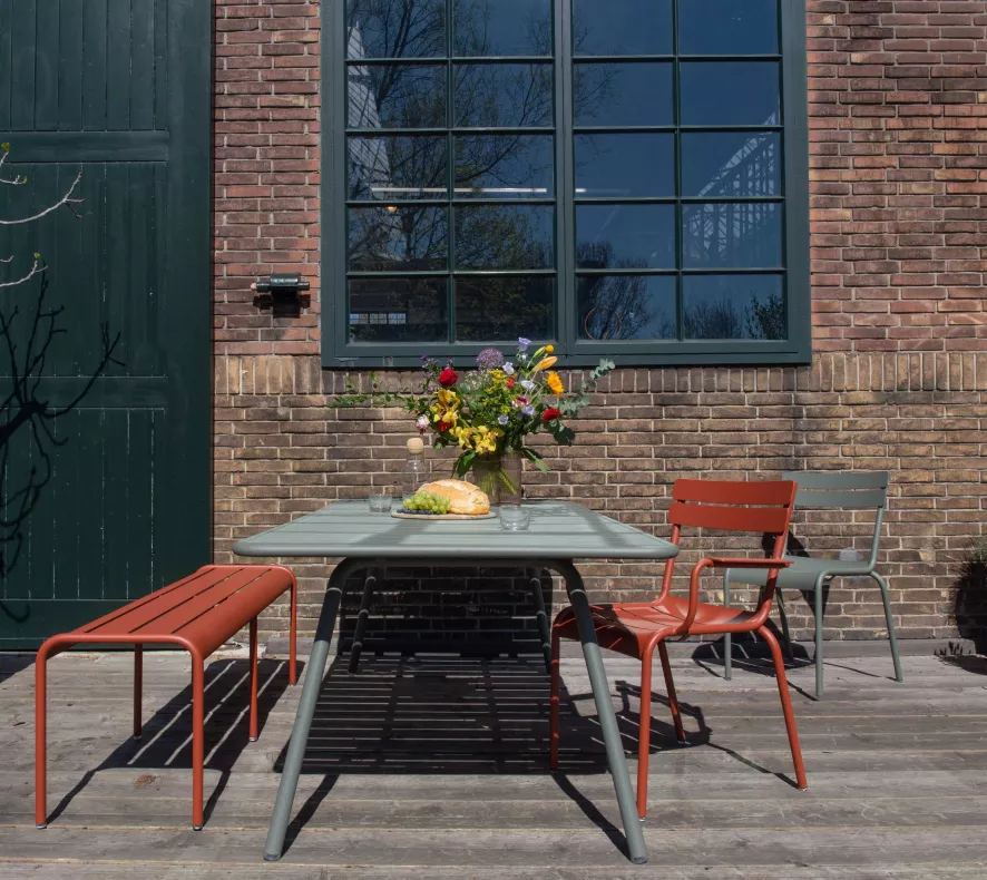 Fermob Luxembourg Tuinstoel Nutmeg 12 Fermob Luxembourg Tuinstoel Nutmeg - Afbeelding 12