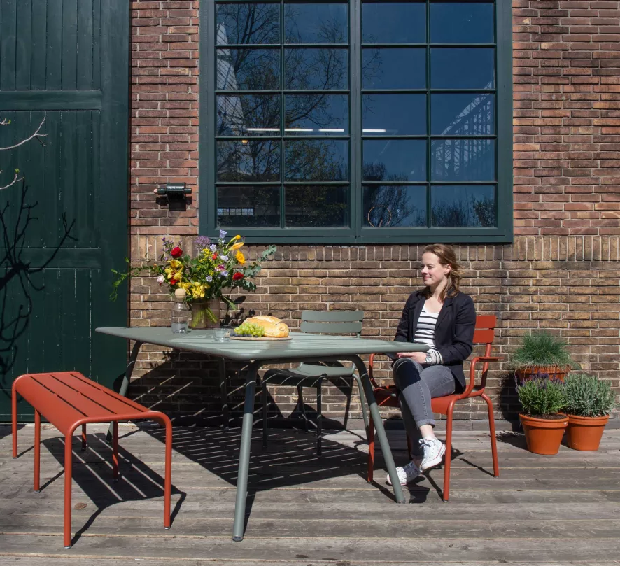 Fermob Luxembourg Tuinstoel Nutmeg 13 Fermob Luxembourg Tuinstoel Nutmeg - Afbeelding 13