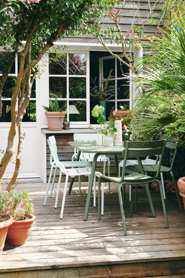 Fermob Luxembourg Tuinstoel Nutmeg 16 Fermob Luxembourg Tuinstoel Nutmeg - Afbeelding 16