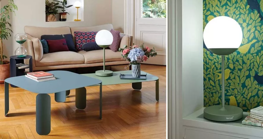 Fermob MOOON! Tafellamp H63 LED Oplaadbaar Black Cherry 4 Fermob MOOON! Tafellamp H63 LED Oplaadbaar Black Cherry - Afbeelding 4