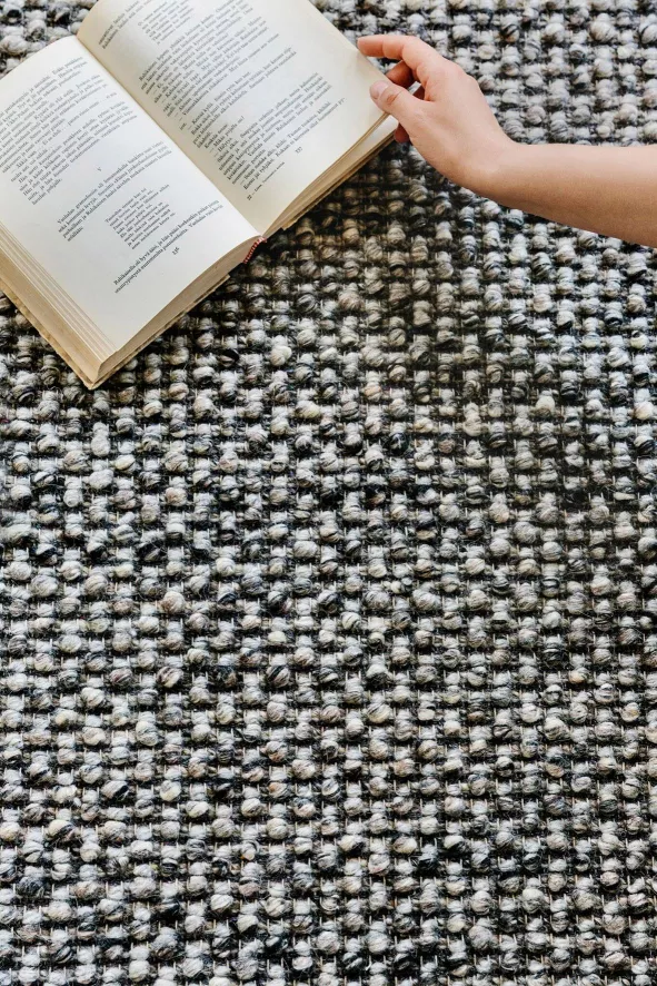 Finarte Keto Vloerkleed 160x230 Donkergrijs 2 Finarte Keto Vloerkleed 160x230 Donkergrijs - Afbeelding 2