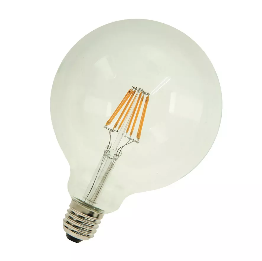 Flinders LED Filament G125 Lichtbron E27 8W 2700K Helder Dimbaar 1 Flinders LED Filament G125 Lichtbron E27 8W 2700K Helder Dimbaar