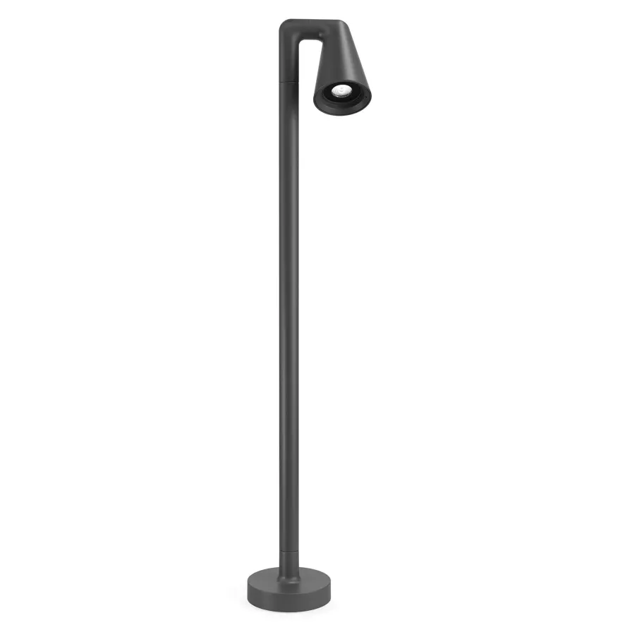 Flos Belvedere Spot F3 Vloerlamp LED Antraciet 1 Flos Belvedere Spot F3 Vloerlamp LED Antraciet