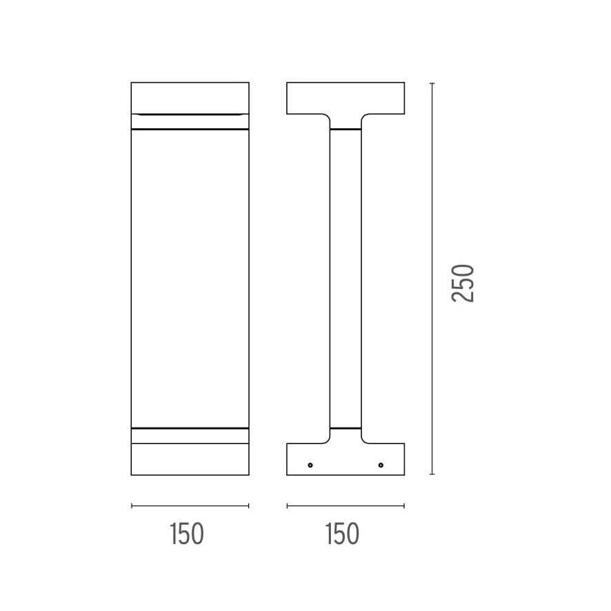 Flos Casting T 150x250 Sokkellamp LED 2700K Wit 2 Flos Casting T 150x250 Sokkellamp LED 2700K Wit - Afbeelding 2