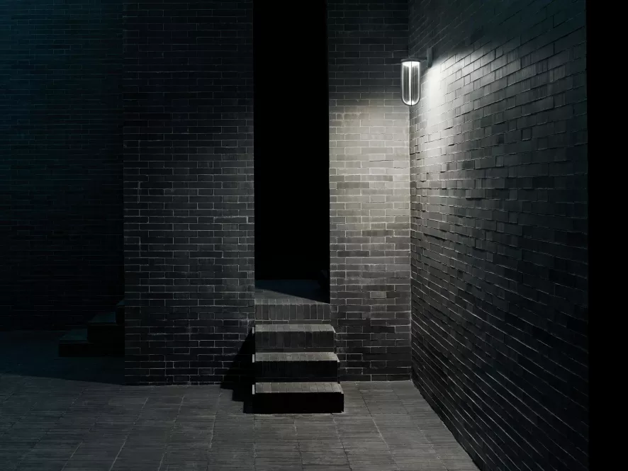 Flos In Vitro Outdoor Wandlamp LED Zwart 2 Flos In Vitro Outdoor Wandlamp LED Zwart - Afbeelding 2