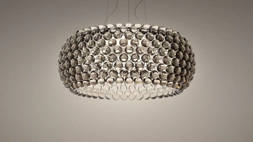 Foscarini Caboche Plus Grande MyLight Hanglamp Ø70 LED Grijs 3 Foscarini Caboche Plus Grande MyLight Hanglamp Ø70 LED Grijs - Afbeelding 3