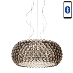 Foscarini Caboche Plus Grande MyLight Hanglamp Ø70 LED Grijs