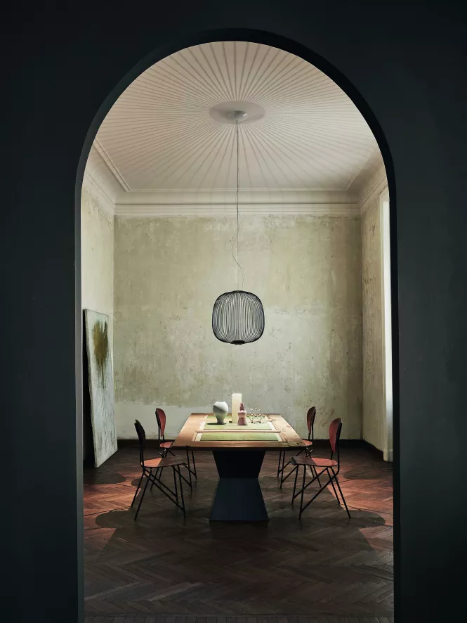 Foscarini Spokes 2 MyLight Hanglamp Ø52 LED Zwart 14 Foscarini Spokes 2 MyLight Hanglamp Ø52 LED Zwart - Afbeelding 14