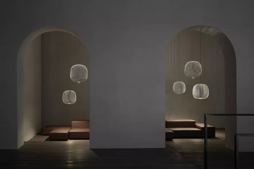 Foscarini Spokes 2 MyLight Hanglamp Ø52 LED Zwart 8 Foscarini Spokes 2 MyLight Hanglamp Ø52 LED Zwart - Afbeelding 8