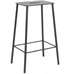 Frama Adam Mono Barkruk Buiten H65 Zwart