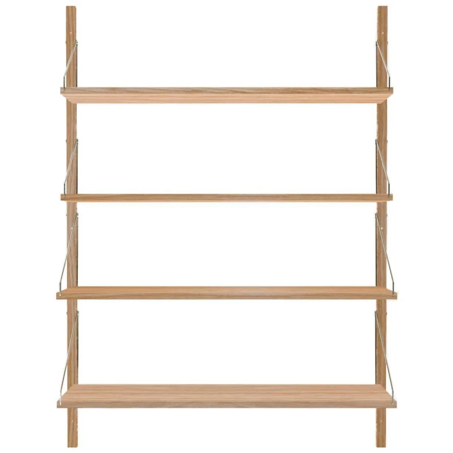 Frama Shelf Library H1148 Single Wandkast Natural Oiled 2 Frama Shelf Library H1148 Single Wandkast Natural Oiled - Afbeelding 2