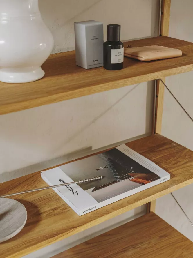 Frama Shelf Library H1148 Single Wandkast Natural Oiled 4 Frama Shelf Library H1148 Single Wandkast Natural Oiled - Afbeelding 4