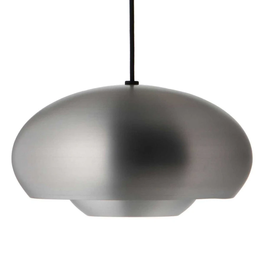 Frandsen Champ Hanglamp Ø30 Metaal Klein Brushed Aluminium 1 Frandsen Champ Hanglamp Ø30 Metaal Klein Brushed Aluminium