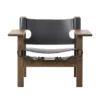 Fredericia The Spanish Chair Fauteuil Smoke Oak Oiled Black