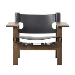 Fredericia The Spanish Chair Fauteuil Smoke Oak Oiled Black