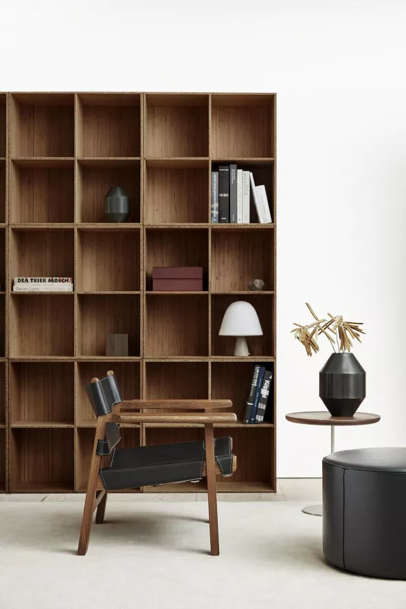 Fredericia The Spanish Chair Fauteuil Smoke Oak Oiled Black 8 Fredericia The Spanish Chair Fauteuil Smoke Oak Oiled Black - Afbeelding 8