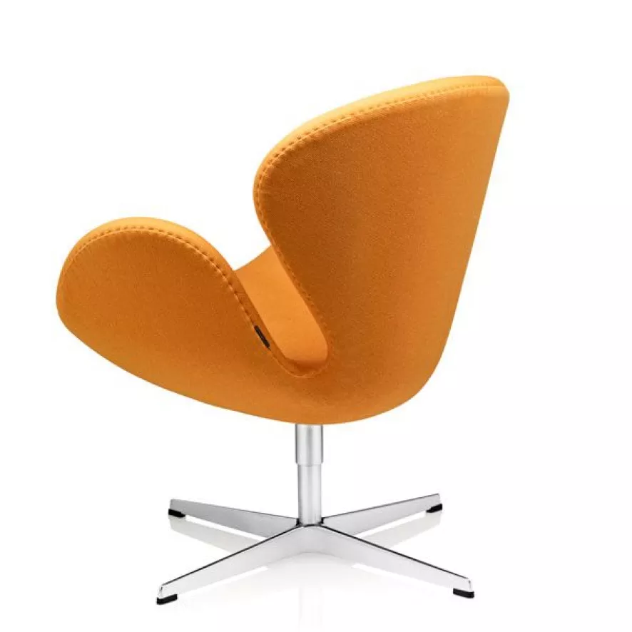 Fritz Hansen Swan Chair Loungestoel Divina 623, Polished Aluminium 3 Fritz Hansen Swan Chair Loungestoel Divina 623, Polished Aluminium - Afbeelding 3