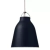 Fritz Hansen Caravaggio P3 Hanglamp Ø40 Matt Dark Ultramarine