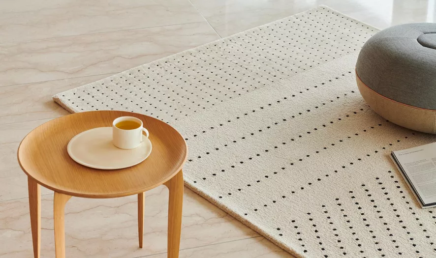 Fritz Hansen Cecilie Manz Dots Vloerkleed 150x190 8 Fritz Hansen Cecilie Manz Dots Vloerkleed 150x190 - Afbeelding 8
