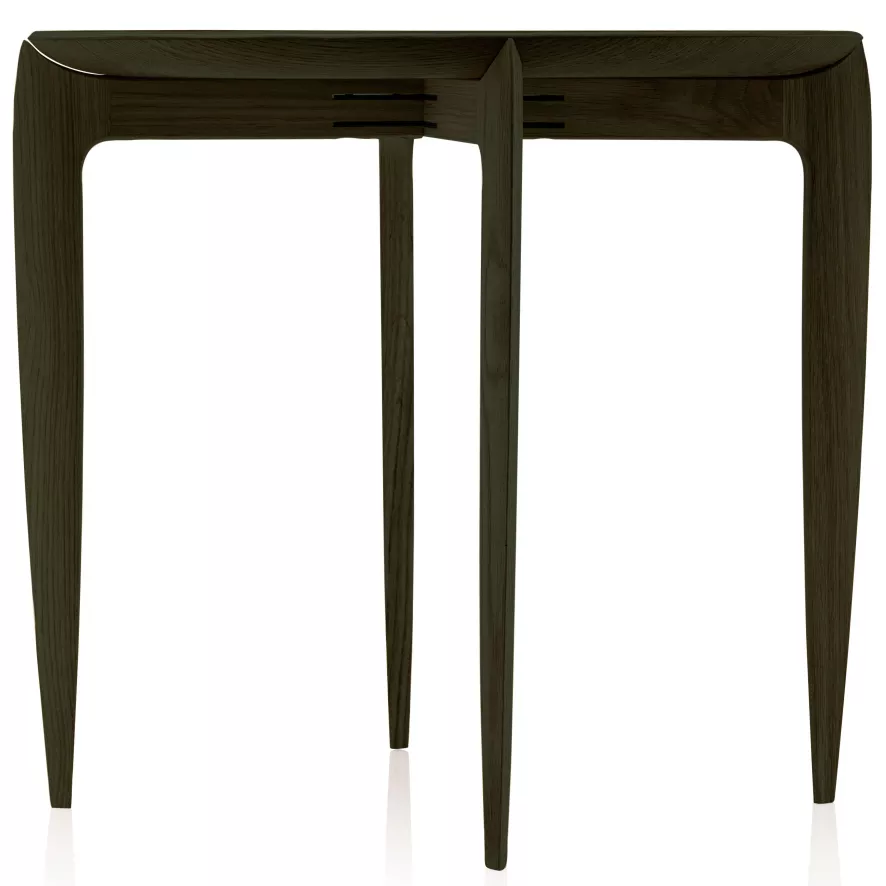 Fritz Hansen Foldable Tray Table Bijzettafel Zwart Gelakt Eiken 1 Fritz Hansen Foldable Tray Table Bijzettafel Zwart Gelakt Eiken