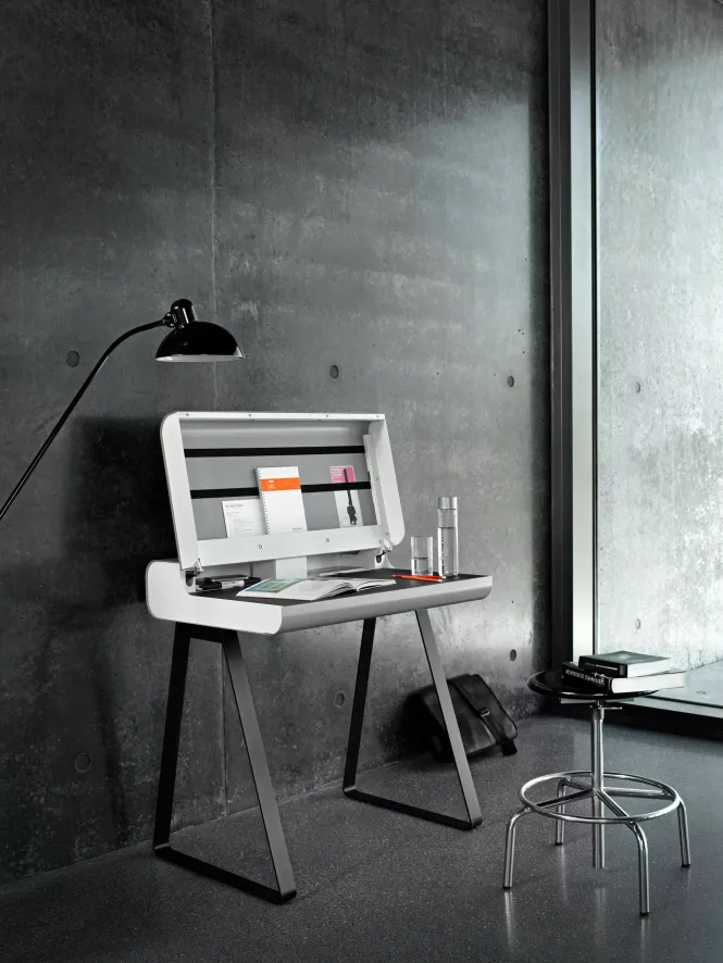 Fritz Hansen Kaiser Idell 6556-F Vloerlamp Wit 8 Fritz Hansen Kaiser Idell 6556-F Vloerlamp Wit - Afbeelding 8