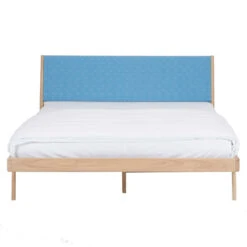 Gazzda Fawn Bed 160x200 Cotton Webbing Blue