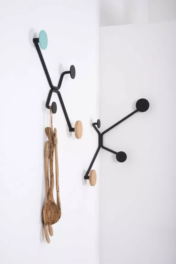 Gazzda Hook Kapstok Rechte Muur Roze 14 Gazzda Hook Kapstok Rechte Muur Roze - Afbeelding 14