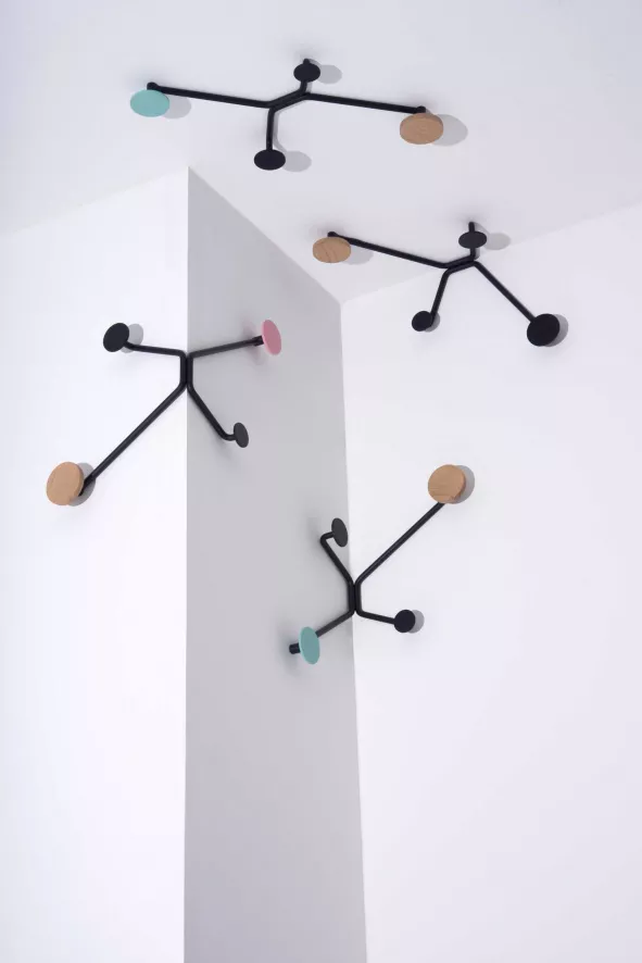 Gazzda Hook Kapstok Rechte Muur Roze 17 Gazzda Hook Kapstok Rechte Muur Roze - Afbeelding 17