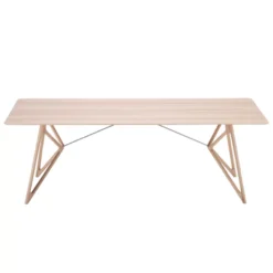 Gazzda Tink Tafel Hout 220x90 Whitewash