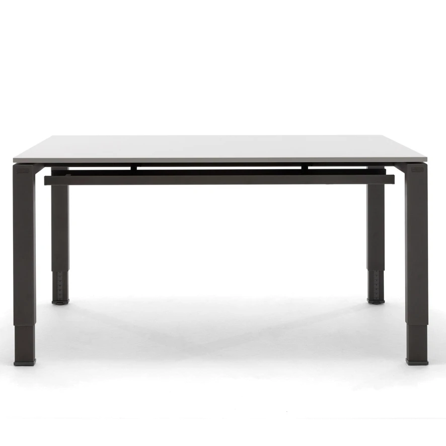 Gispen IC Bureau Blad Wit, Frame Zwart 3 Gispen IC Bureau Blad Wit, Frame Zwart - Afbeelding 3