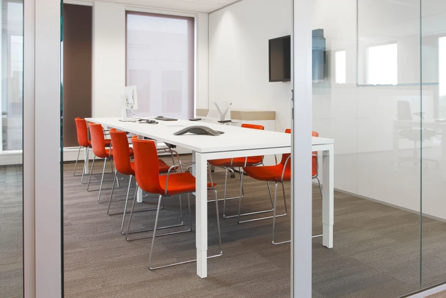 Gispen IC Bureau Blad Wit, Frame Zwart 10 Gispen IC Bureau Blad Wit, Frame Zwart - Afbeelding 10