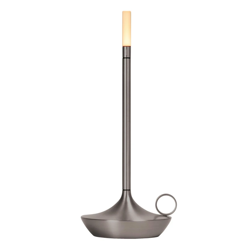 Graypants Wick Tafellamp LED Oplaadbaar Wit 1 Graypants Wick Tafellamp LED Oplaadbaar Wit