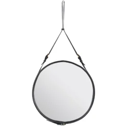 Gubi Adnet Spiegel Large Ø70 Zwart
