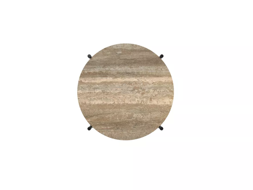 Gubi TS Bijzettafel 40 Zwart/wit Marmer 18 Gubi TS Bijzettafel 40 Zwart/wit Marmer - Afbeelding 18