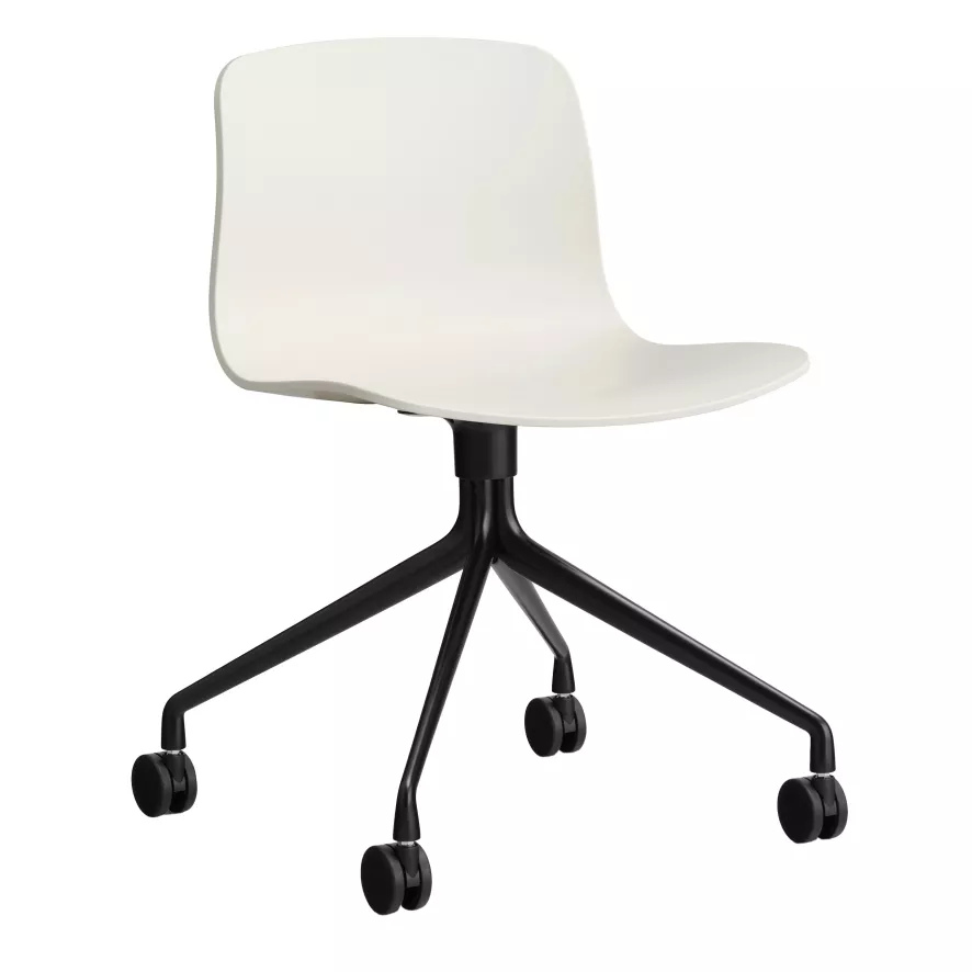 Hay AAC14 Bureaustoel Zwart Onderstel Melange Cream 1 Hay AAC14 Bureaustoel Zwart Onderstel Melange Cream