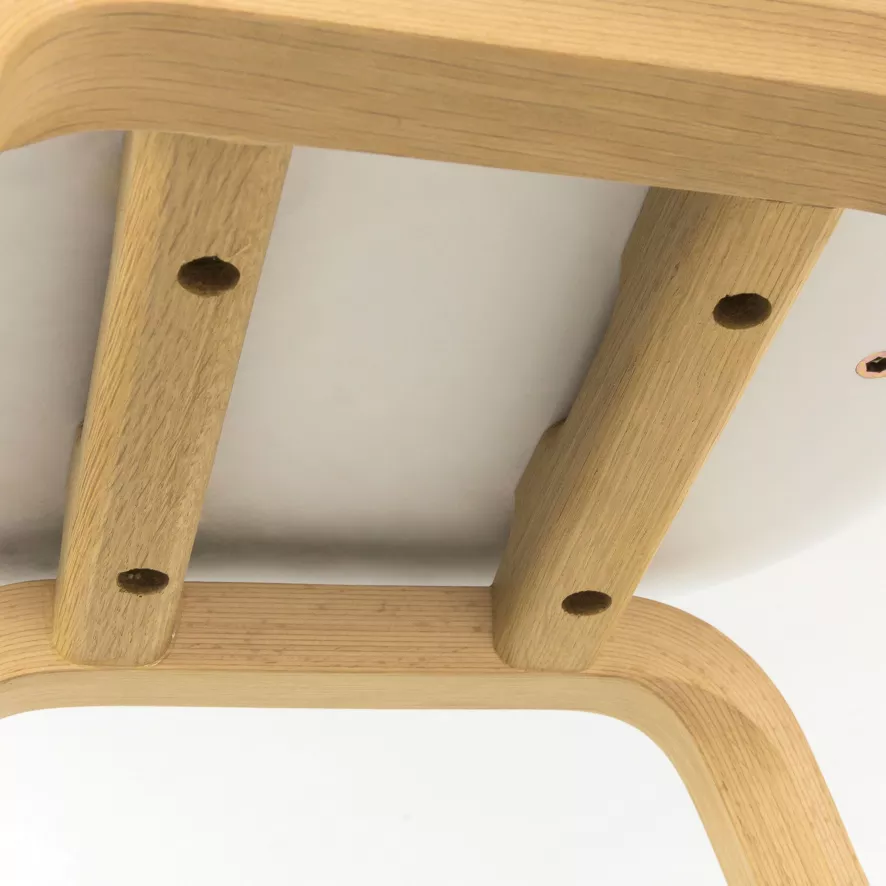 Hay AAS32 Barkruk 75cm Gezeept Eiken Onderstel Raisin 5 Hay AAS32 Barkruk 75cm Gezeept Eiken Onderstel Raisin - Afbeelding 5