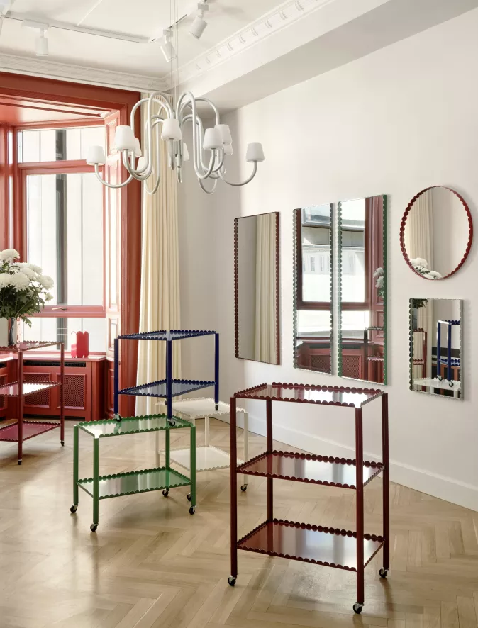 Hay Arcs Spiegel M Transparant 3 Hay Arcs Spiegel M Transparant - Afbeelding 3