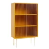 Hay Colour Cabinet Tall Dressoir With Glass Doors Yellow