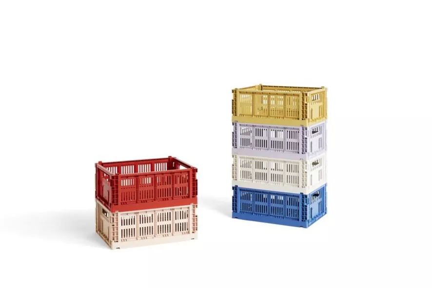 Hay Colour Crate Krat RE Opberger M Powder 17 Hay Colour Crate Krat RE Opberger M Powder - Afbeelding 17
