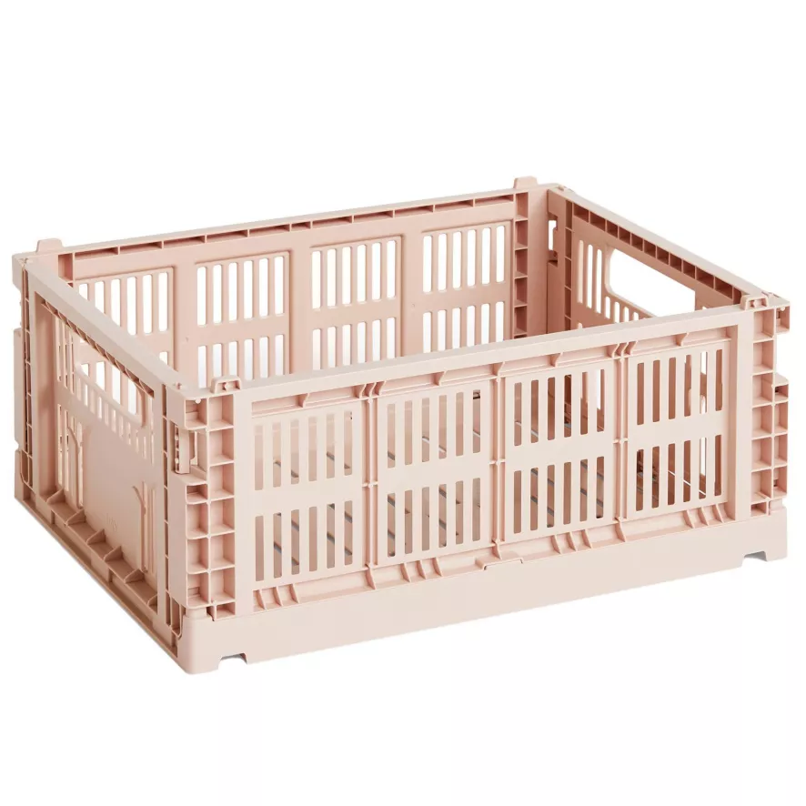 Hay Colour Crate Krat RE Opberger M Powder 1 Hay Colour Crate Krat RE Opberger M Powder