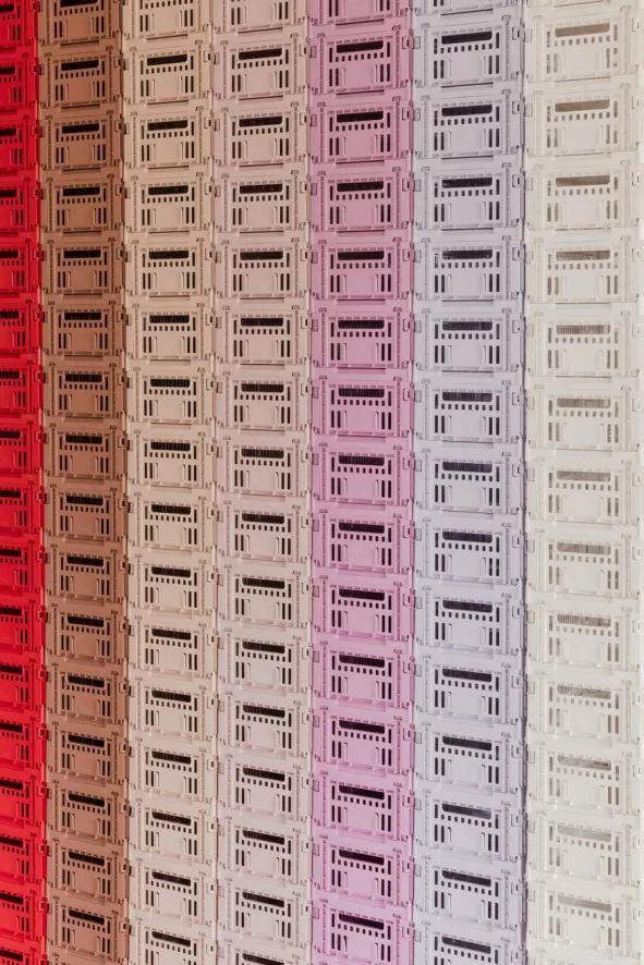 Hay Colour Crate Krat RE Opberger M Powder 13 Hay Colour Crate Krat RE Opberger M Powder - Afbeelding 13