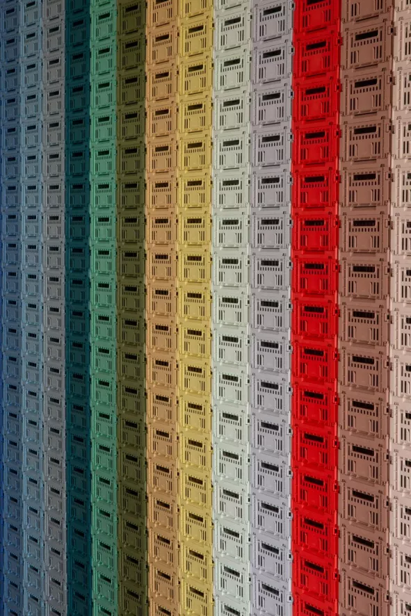 Hay Colour Crate Krat RE Opberger M Powder 11 Hay Colour Crate Krat RE Opberger M Powder - Afbeelding 11