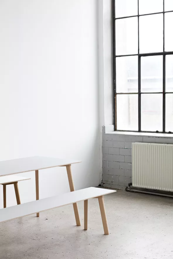 Hay CPH Deux 210 Tafel 200x75 Met Onbewerkt Beuken Onderstel Steengrijs 9 Hay CPH Deux 210 Tafel 200x75 Met Onbewerkt Beuken Onderstel Steengrijs - Afbeelding 9