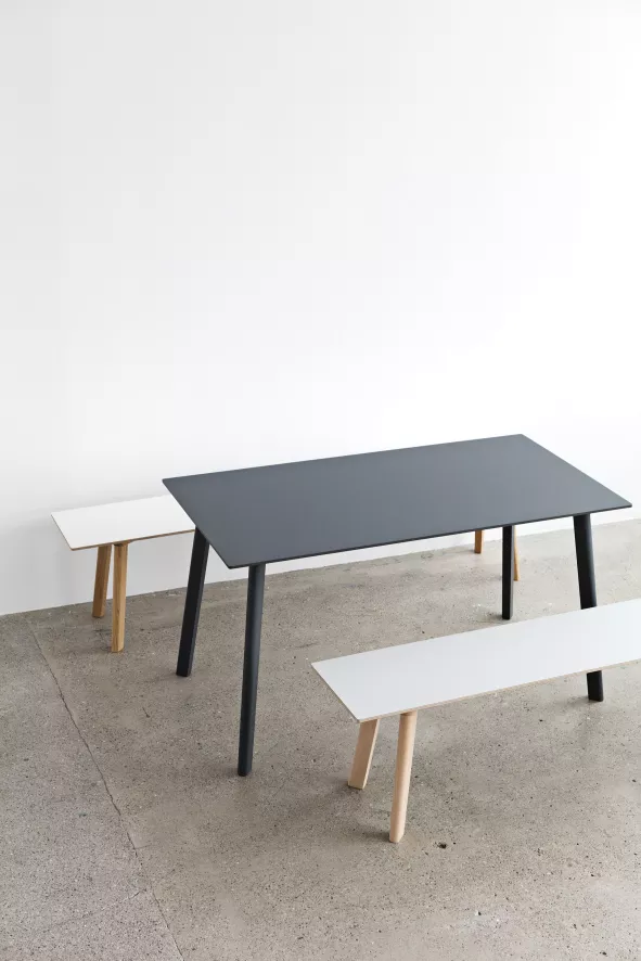Hay CPH Deux 210 Tafel 200x75 Met Onbewerkt Beuken Onderstel Steengrijs 7 Hay CPH Deux 210 Tafel 200x75 Met Onbewerkt Beuken Onderstel Steengrijs - Afbeelding 7