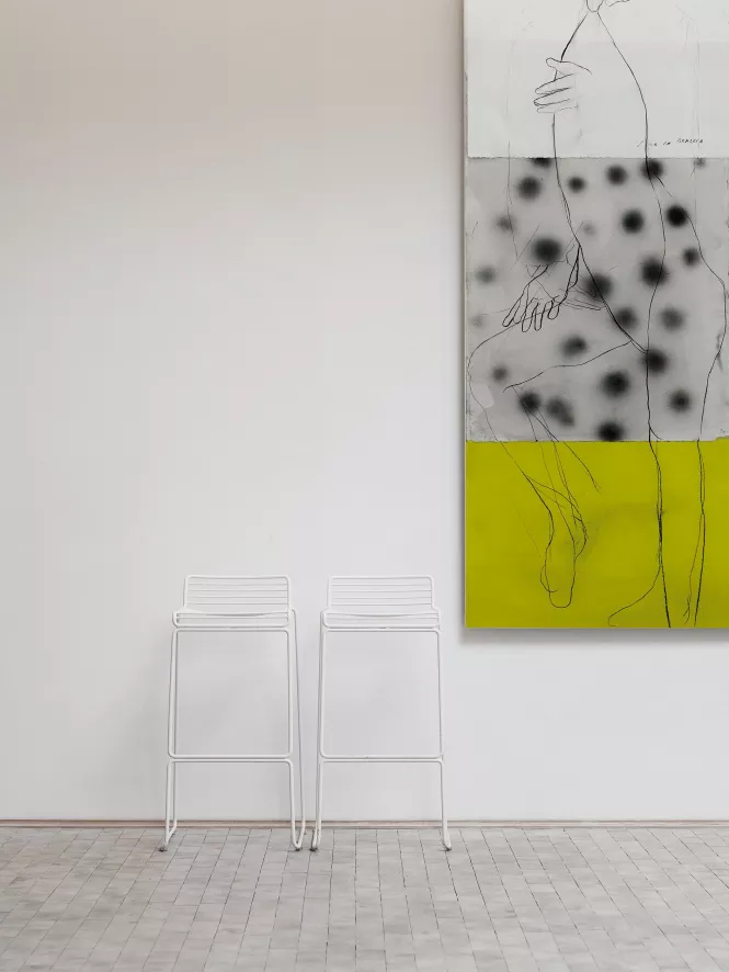 Hay Hee Bar Stool Barkruk Buiten Zwart 75 2 Hay Hee Bar Stool Barkruk Buiten Zwart 75 - Afbeelding 2