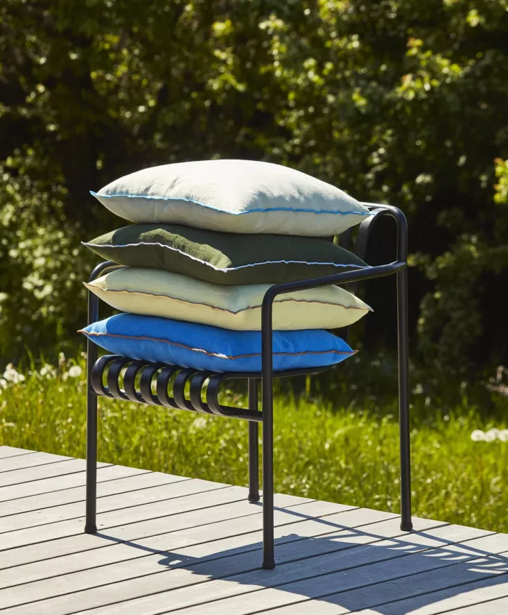 Hay Outline Kussen Persian Blue 2 Hay Outline Kussen Persian Blue - Afbeelding 2