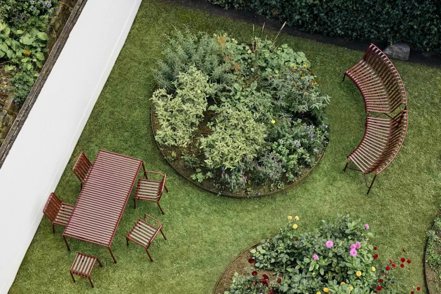 Hay Palissade Voetenbank Lichtgrijs 17 Hay Palissade Voetenbank Lichtgrijs - Afbeelding 17