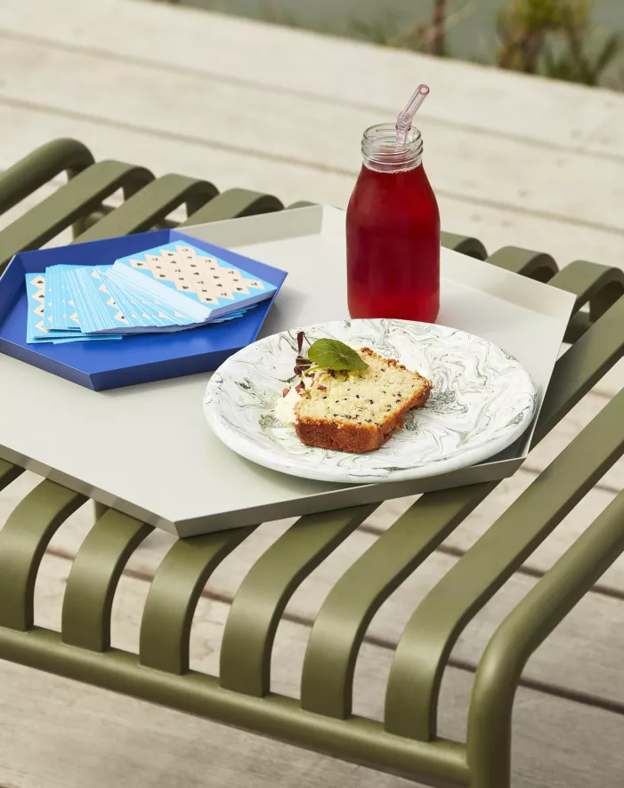 Hay Palissade Voetenbank Iron Red 14 Hay Palissade Voetenbank Iron Red - Afbeelding 14