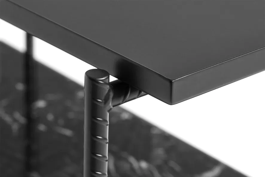 Hay Rebar Marble Side Salontafel 75x44 Beige 3 Hay Rebar Marble Side Salontafel 75x44 Beige - Afbeelding 3